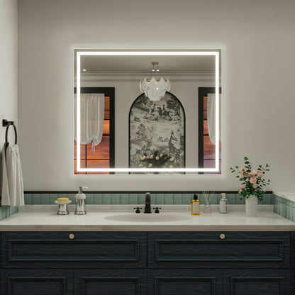 Nivorix NRMD Series Rectangular Frameless LED Wall Bathroom Vanity Mirror with Sleek Silver Finish 42 in. W x 36 in. H 1_caf73b7b-20bc-4bea-b2c0-207c7d7e8af1