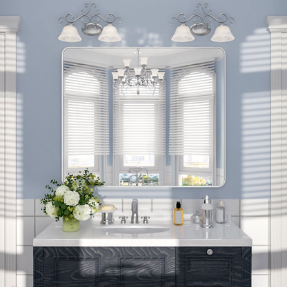 Nivorix NRSM Series Tempered Glass Brushed Nickel Rectangular Framed Wall Bathroom Vanity Mirror Gun Grey 42 in. W x 36 in. H 1_dab16a64-ac14-4a69-9449-9a86f43d9eba