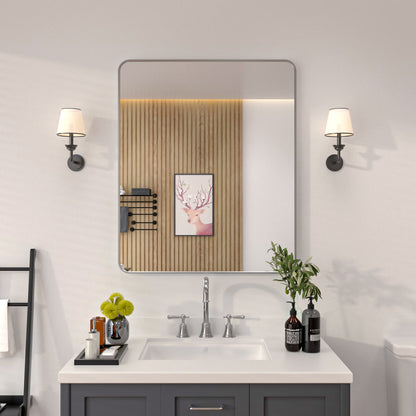 Niveal SM Series Rectangular Framed Wall Bathroom Vanity Mirror