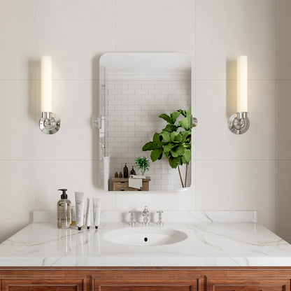 Niveal CM Series Rectangular Framed Tilt Wall Mount Bathroom Vanity Mirror Chrome 20 in. W x 30 in. H 1_dce9d633-e643-4f77-a155-a1959fad2c74
