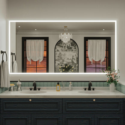 Nivorix NRMC Series Rectangular Frameless LED Wall Bathroom Vanity Mirror in Sleek Silver Finish 72 in. W x 36 in. H 1_f6240e9d-fde1-4ed3-b2ae-e21a863642f3