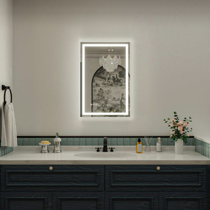 Nivorix NRMD Series Rectangular Frameless LED Wall Bathroom Vanity Mirror with Sleek Silver Finish 20 in. W x 30 in. H 1_f7a6bd5a-ed9d-47d1-9d60-a624fbe40132