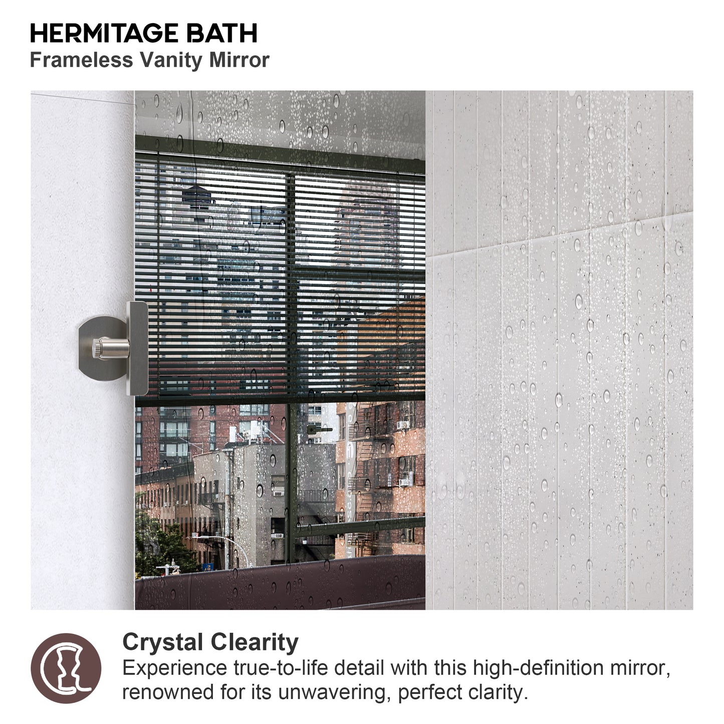 Yexee 20 in. W x 30 in. H Rectangular Framed Adjustable Tilt Wall-Mounted Bathroom Vanity Mirror 2030BN-7