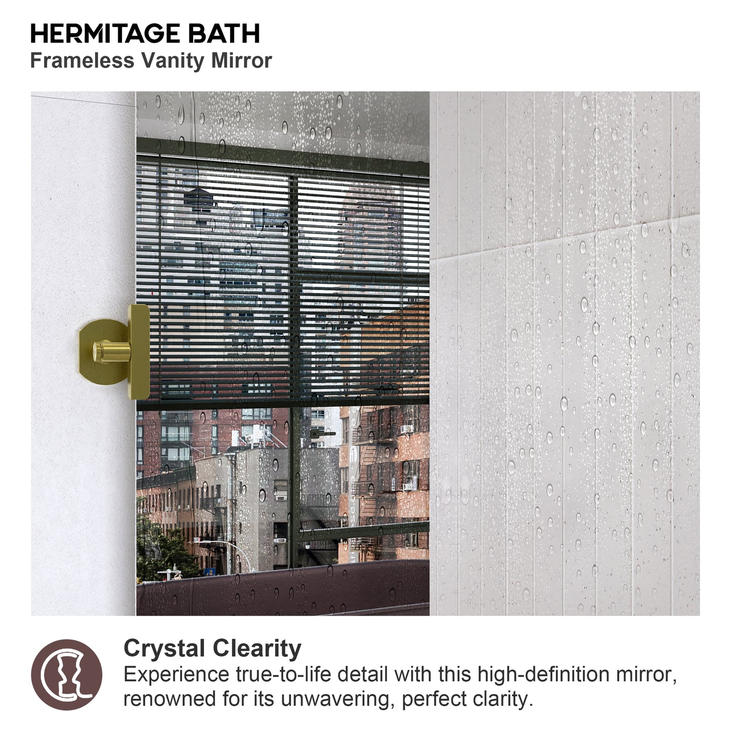 Yexee 24 in. W x 36 in. H Rectangular Framed Adjustable Tilt Wall-Mounted Bathroom Vanity Mirror 2436GD-7_6f22be74-74ea-48a3-aef8-55e007b269ac