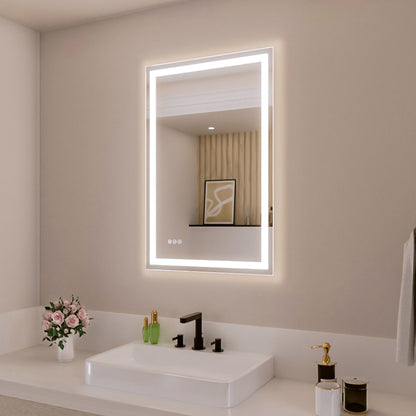 Nivorix NRMV Series Rectangular Frameless LED Wall Bathroom Vanity Mirror with Sleek Silver Finish 2_0e4e8b01-613f-475f-ace6-0b127d6c29c0