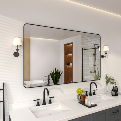 Niveal SM Series Rectangular Framed Wall Bathroom Vanity Mirror