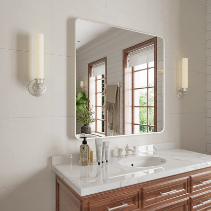 Niveal STRE Series Rectangular Framed Wall Bathroom Vanity Mirror 2_2417a6e8-340b-4127-830e-9244a6293ca9