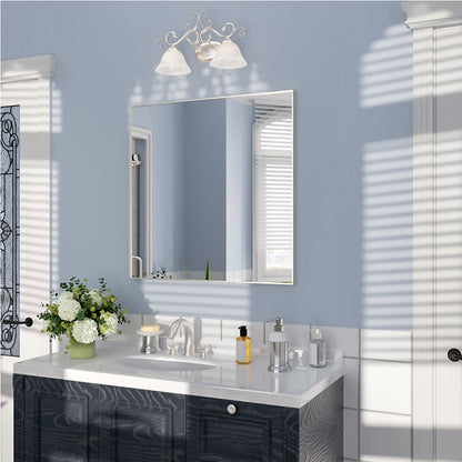 Nivorix NRZL Series Rectangular Framed Wall Bathroom Vanity Mirror in Brushed Nickel 2_303ff2ac-4451-4c48-a30f-4d7d17199aad