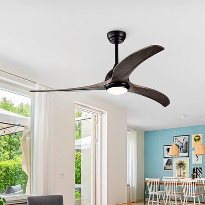 Taimei Cyre 52 in. Downrod Standard Ceiling Fan with Integrated LED with Remote Included DC Motor 2_3178f5cf-a3ca-4cdd-b1f8-929a328422c8