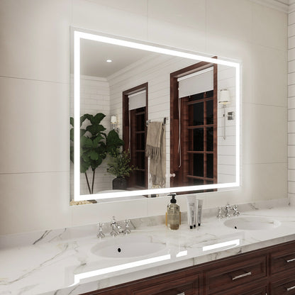 Niveal LMV Series Rectangular Frameless LED Wall Bathroom Vanity Mirror in Silver 2_36ff43a7-a67e-440a-8b0e-c09c5c5aaa2d