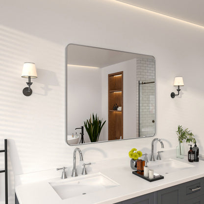 Niveal SM Series Rectangular Framed Wall Bathroom Vanity Mirror