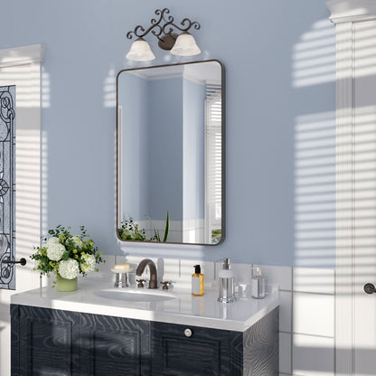 Nivorix NRSM Series Tempered Glass Brushed Nickel Rectangular Framed Wall Bathroom Vanity Mirror 2_44f81d10-7875-4e6c-99f7-01610d9d7f4f