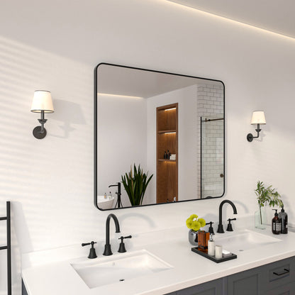 Niveal SM Series Rectangular Framed Wall Bathroom Vanity Mirror