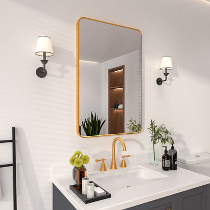 Niveal SM Series Rectangular Framed Wall Bathroom Vanity Mirror