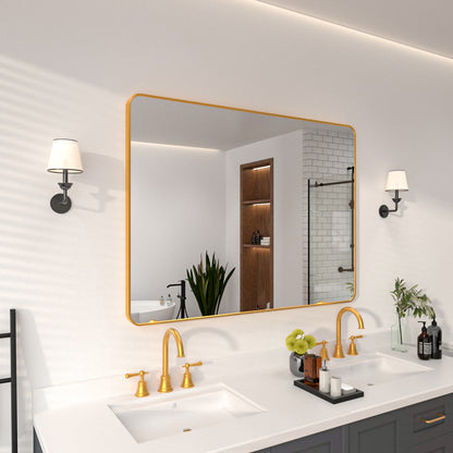 Niveal SM Series Rectangular Framed Wall Bathroom Vanity Mirror