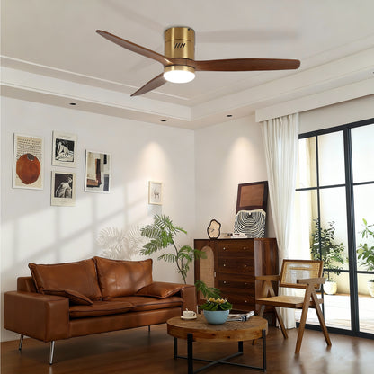 Taimei Ryme 52 in. Flush Mount Ceiling Fan with Light and Remote, DC Motor, Reversible 2_61963ea9-472f-4cde-b3e6-9403a7b3ec85