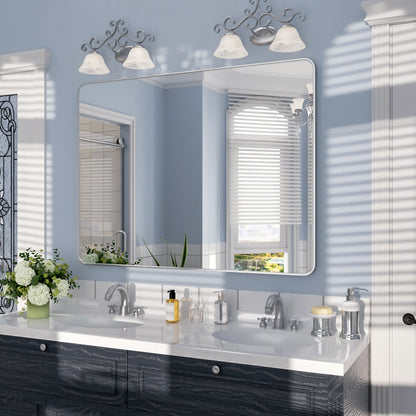 Nivorix NRSM Series Tempered Glass Brushed Nickel Rectangular Framed Wall Bathroom Vanity Mirror 2_6f704624-f35f-47db-9c37-74911698f400
