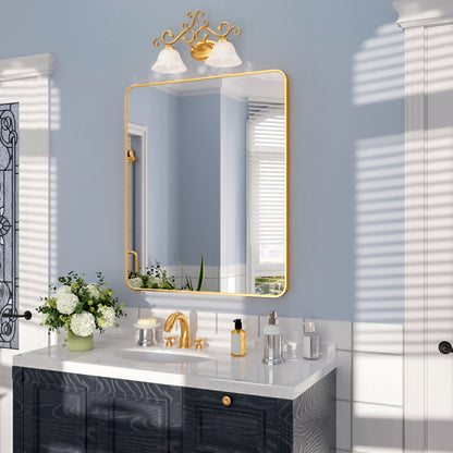 Nivorix NRSM Series Tempered Glass Brushed Nickel Rectangular Framed Wall Bathroom Vanity Mirror 2_73cce14e-960d-445e-b793-4f8ff474e534