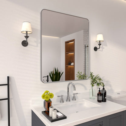 Niveal SM Series Rectangular Framed Wall Bathroom Vanity Mirror