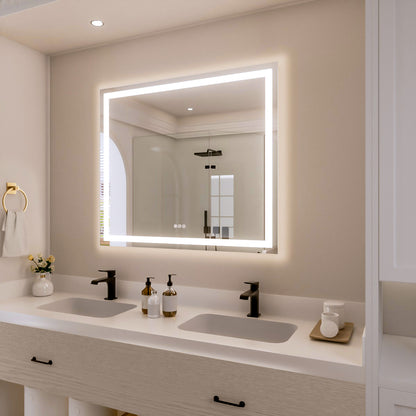 Nivorix NRPL Series Rectangular Frameless LED Wall Bathroom Vanity Mirror with Sleek Silver Finish 2_76d5f7d3-7c0c-484d-9d29-a8860aa170ff