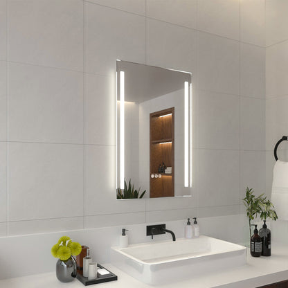 Niveal LMI02 Series Rectangular Frameless LED Wall Bathroom Vanity Mirror
