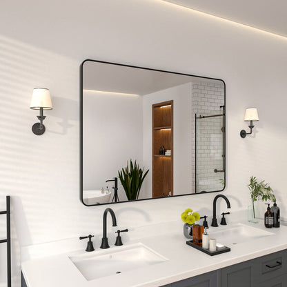 Niveal SM Series Rectangular Framed Wall Bathroom Vanity Mirror