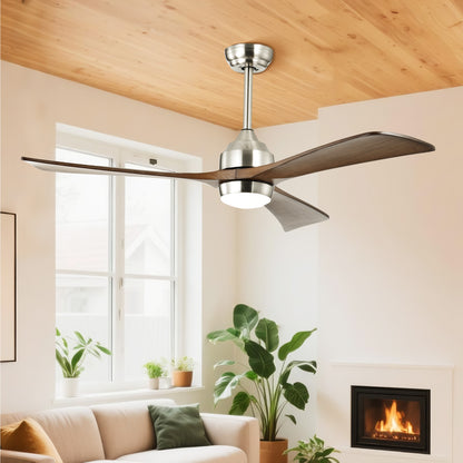 Taimei Helio 52 in. Downrod Modern Ceiling Fan with Dimmable LED with Remote Included DC Motor 2_8c47c306-6d09-48c3-99bf-18c6d0e19f12