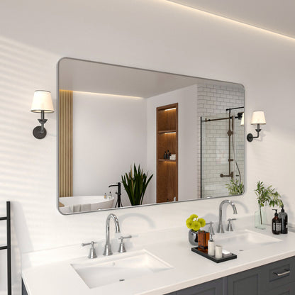 Niveal SM Series Rectangular Framed Wall Bathroom Vanity Mirror