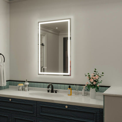 Nivorix NRMD Series Rectangular Frameless LED Wall Bathroom Vanity Mirror with Sleek Silver Finish 2_c9cd6f98-1c6b-40a2-824b-b524d0af449f