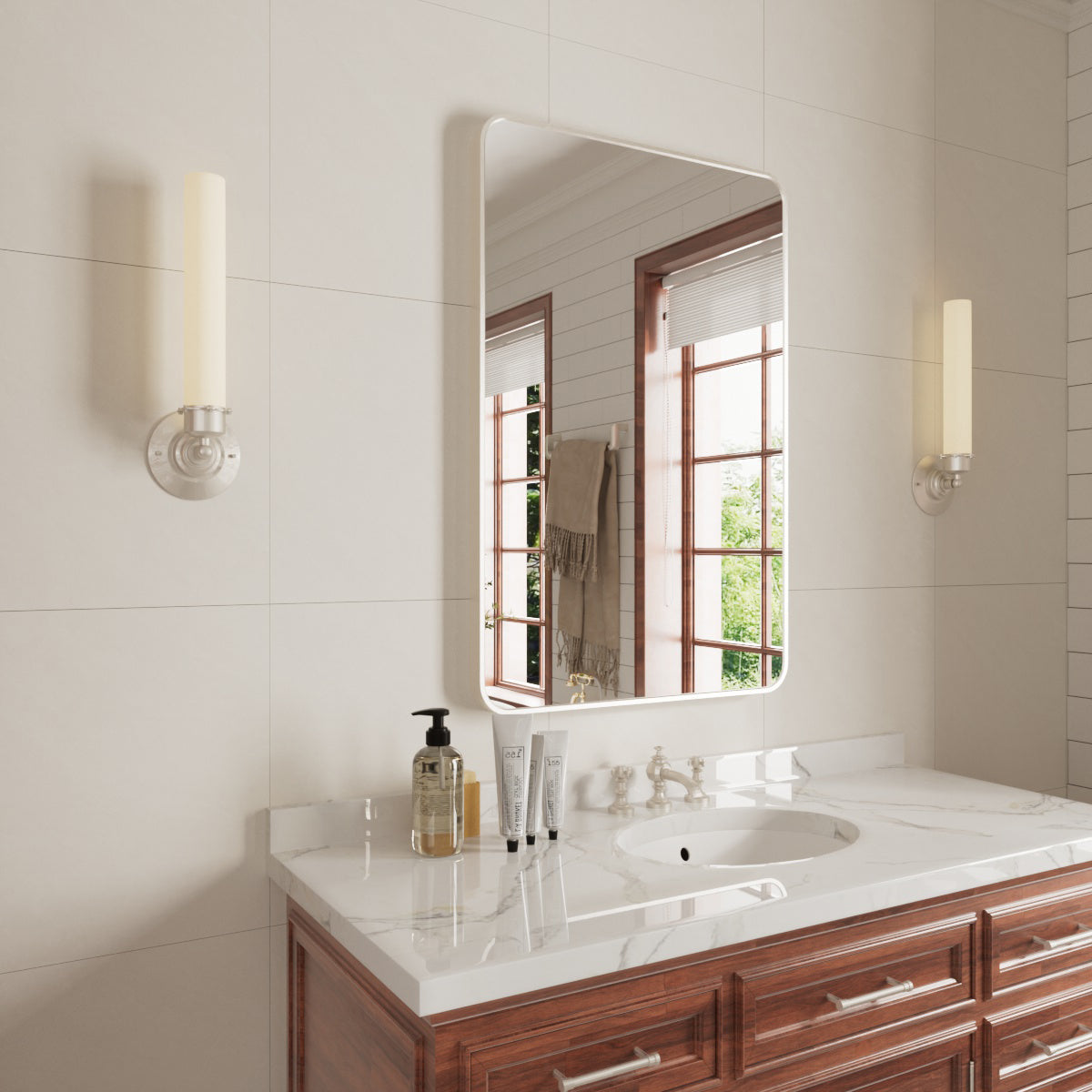 Niveal STRE Series Rectangular Framed Wall Bathroom Vanity Mirror 2_ccac9008-716b-4d1a-93ae-7243be52daf4
