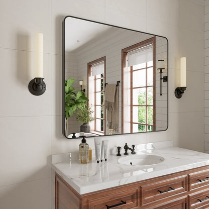 Niveal STRE Series Rectangular Framed Wall Bathroom Vanity Mirror 2_cf14bd04-fd8d-47c3-88d1-75e9712b3911