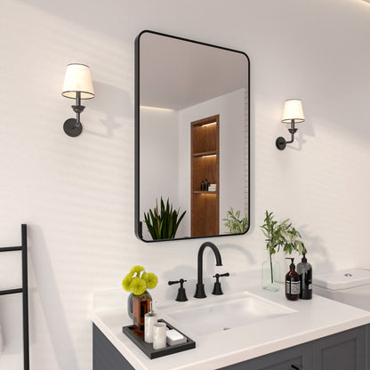 Niveal SM Series Rectangular Framed Wall Bathroom Vanity Mirror
