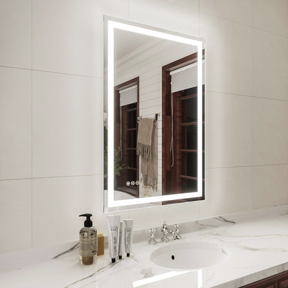 Niveal LMV Series Rectangular Frameless LED Wall Bathroom Vanity Mirror in Silver 2_e3a2ae88-55d6-4db9-afda-aa1691b2a5fd