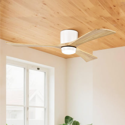 Taimei Stela 52 in. Flush Mount Standard Ceiling Fan with Dimmable LED with Remote Included DC Motor 2_f00fb54d-a719-4286-ad69-14caed540944
