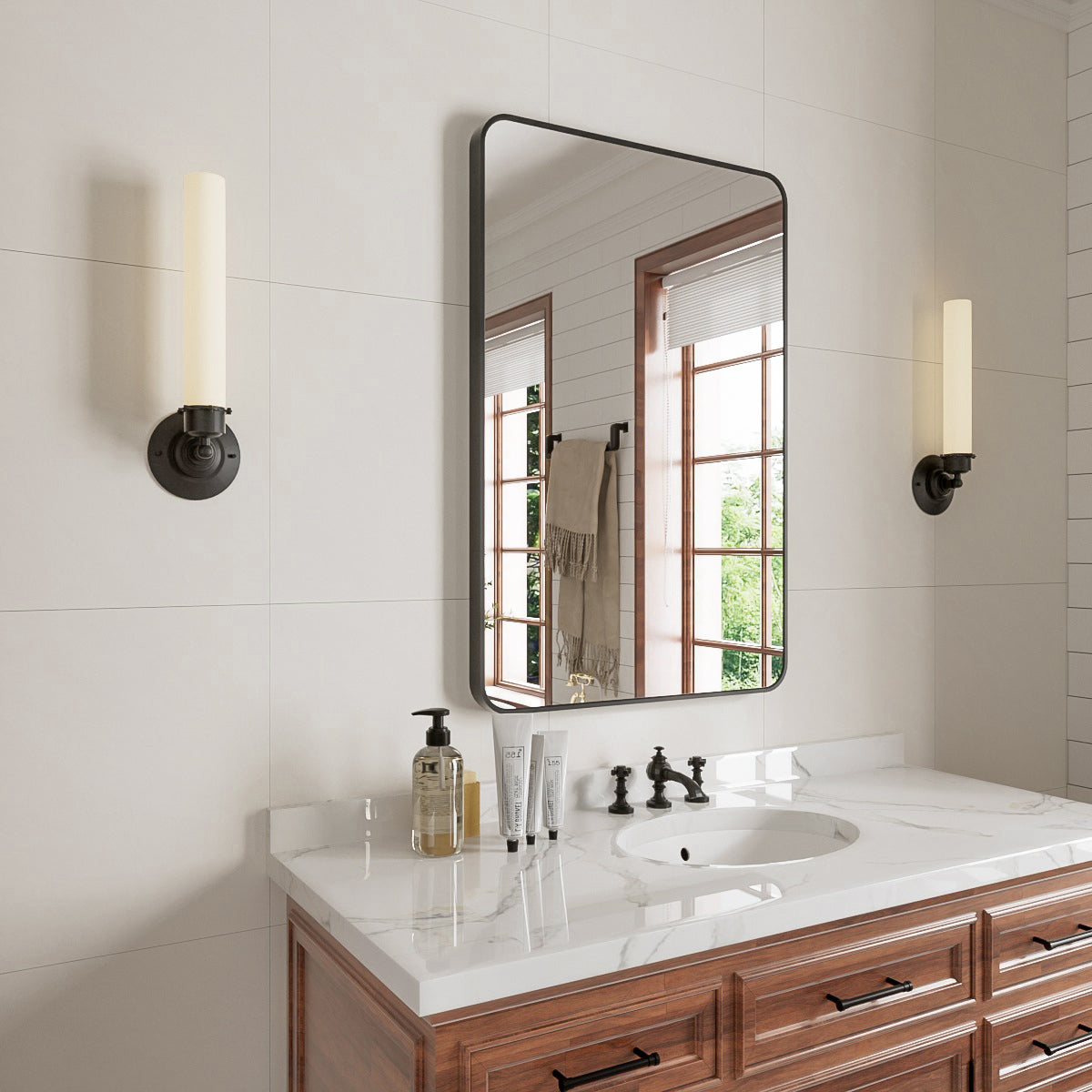 Niveal STRE Series Rectangular Framed Wall Bathroom Vanity Mirror 2_fa3176ad-1f23-444d-bc96-cf3fe8e1d287