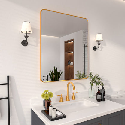 Niveal SM Series Rectangular Framed Wall Bathroom Vanity Mirror