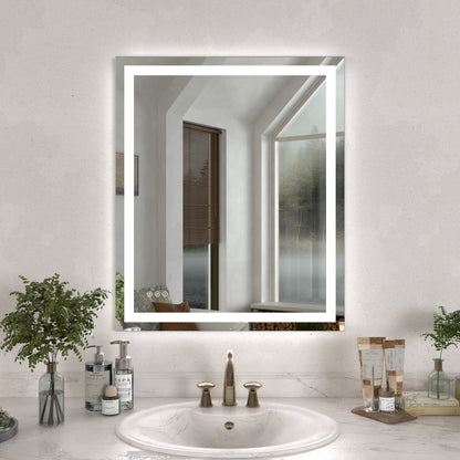 Swarm Rectangular Frameless Radar LED Wall Bathroom Vanity Mirror 30x36 3036-1_0a2f0c4c-518b-4aba-892a-14794aab63ba