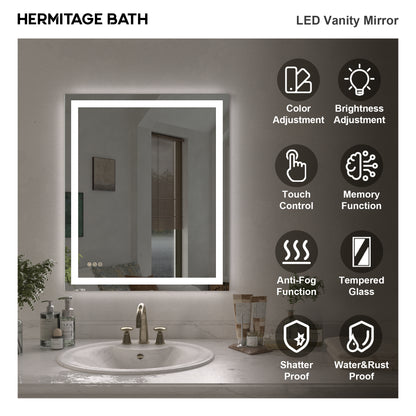 Swarm Rectangular Frameless LED Wall Bathroom Vanity Mirror 3036-3_25929672-1514-4a15-bf96-e2069e1a84f6