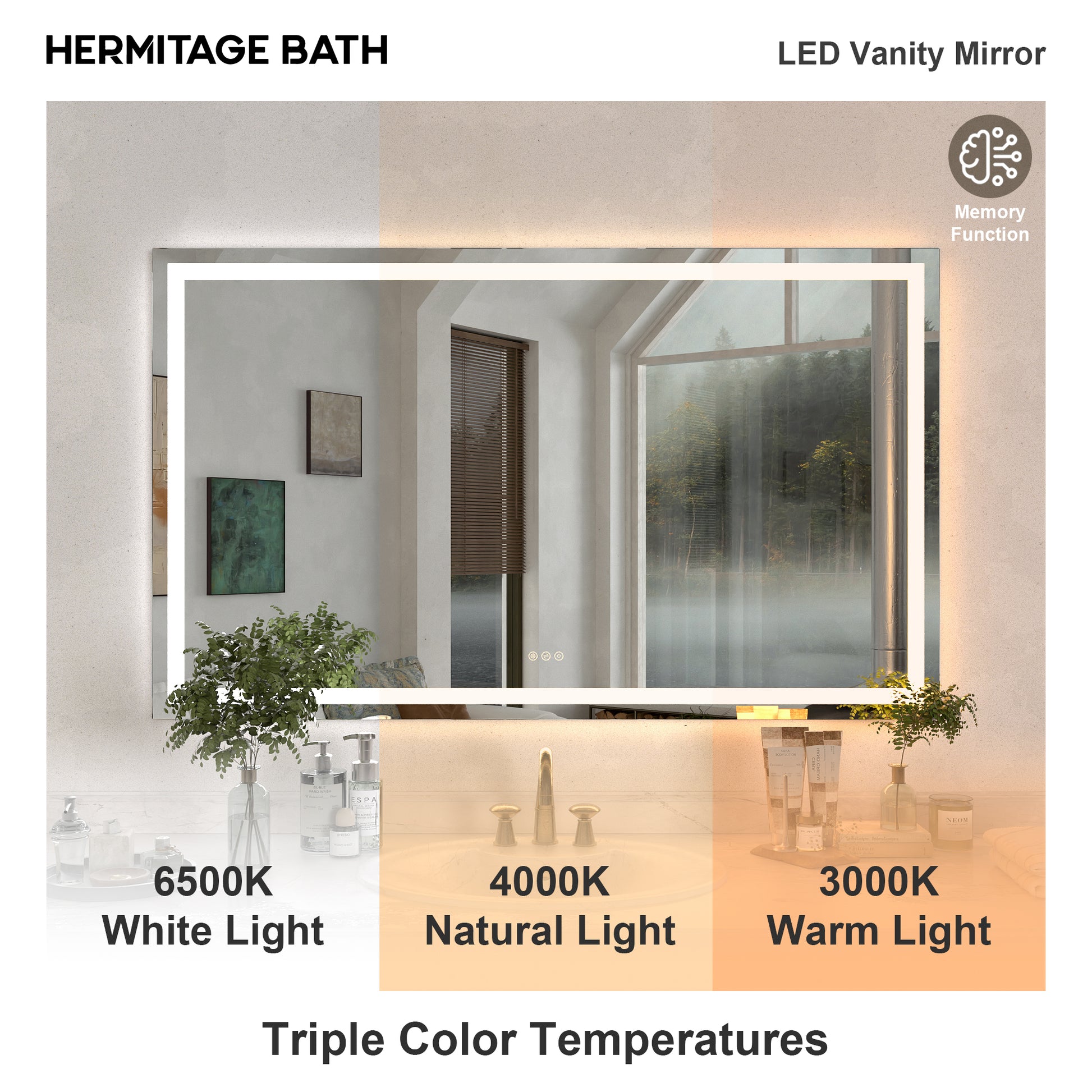 Swarm Rectangular Frameless Radar LED Wall Bathroom Vanity Mirror 3036-5_77cd5aaf-5ee0-4356-85f4-171eda03d9a1