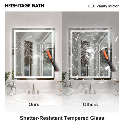 Swarm Rectangular Frameless LED Wall Bathroom Vanity Mirror 3036-8_422e7752-c270-47e7-b4dc-04a94a2f0b07