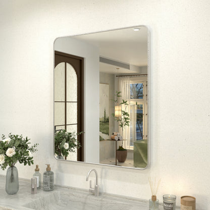 Gleami 30 in. W x 36 in. H Rectangular Framed Wall Bathroom Vanity Mirror in Oil Rubbed Bronze 3036BN-2