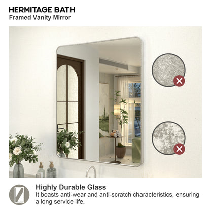 Gleami 30 in. W x 36 in. H Rectangular Framed Wall Bathroom Vanity Mirror in Oil Rubbed Bronze 3036BN-5