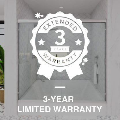 Slate 60 in. W x 56 in. H Semi-Frameless Sliding Tub Door with 1/4 in. Clear Tempered Glass 37-5660NK15