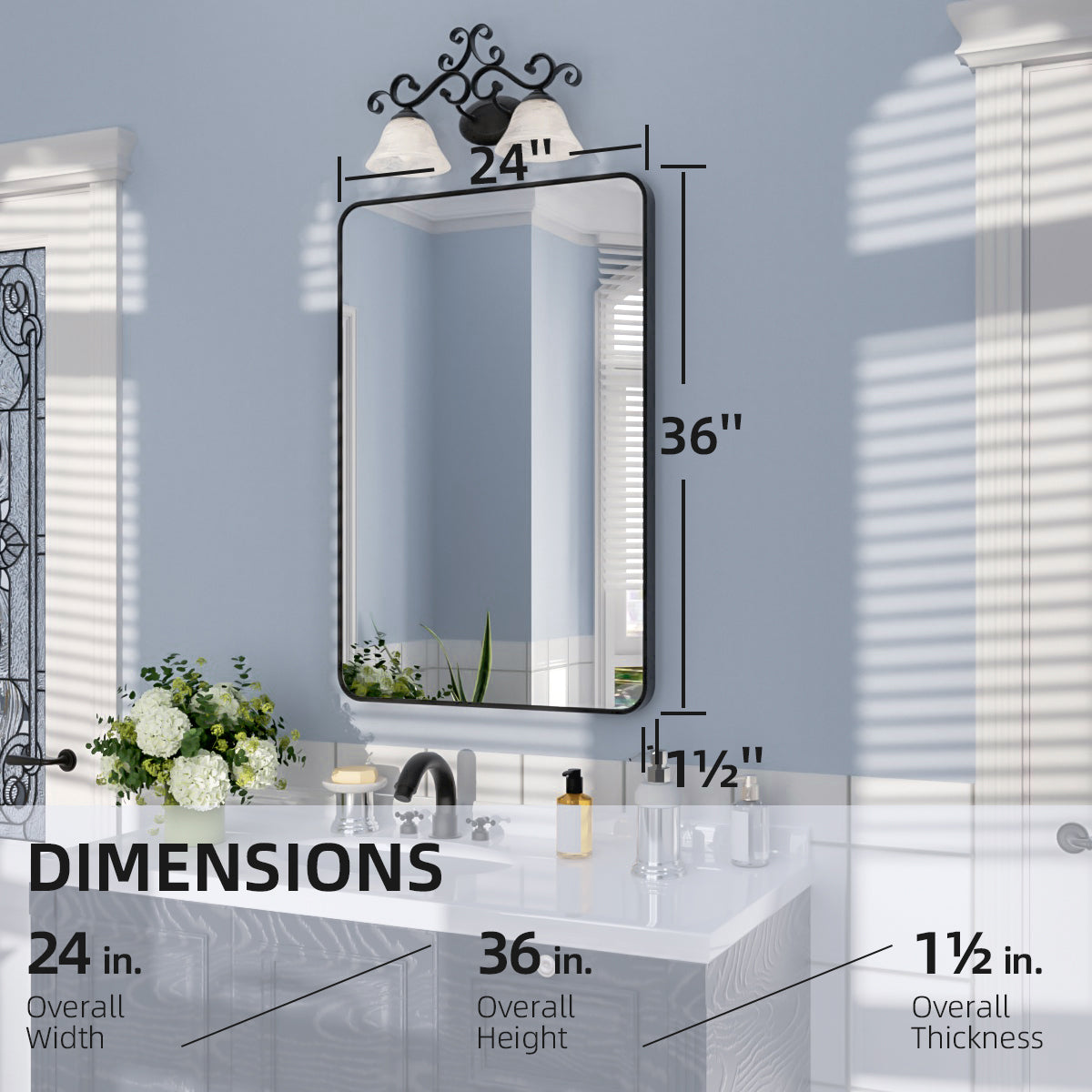 Nivorix NRSM Series Tempered Glass Brushed Nickel Rectangular Framed Wall Bathroom Vanity Mirror 3_093491fc-7cc5-4180-9f3f-fed97dd92511