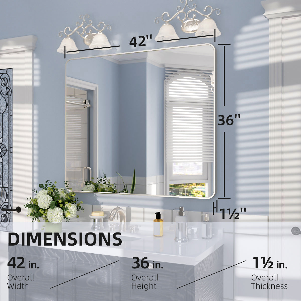 Nivorix NRSM Series Tempered Glass Brushed Nickel Rectangular Framed Wall Bathroom Vanity Mirror 3_5ca0259a-dae6-4414-9af8-b8741d51391a
