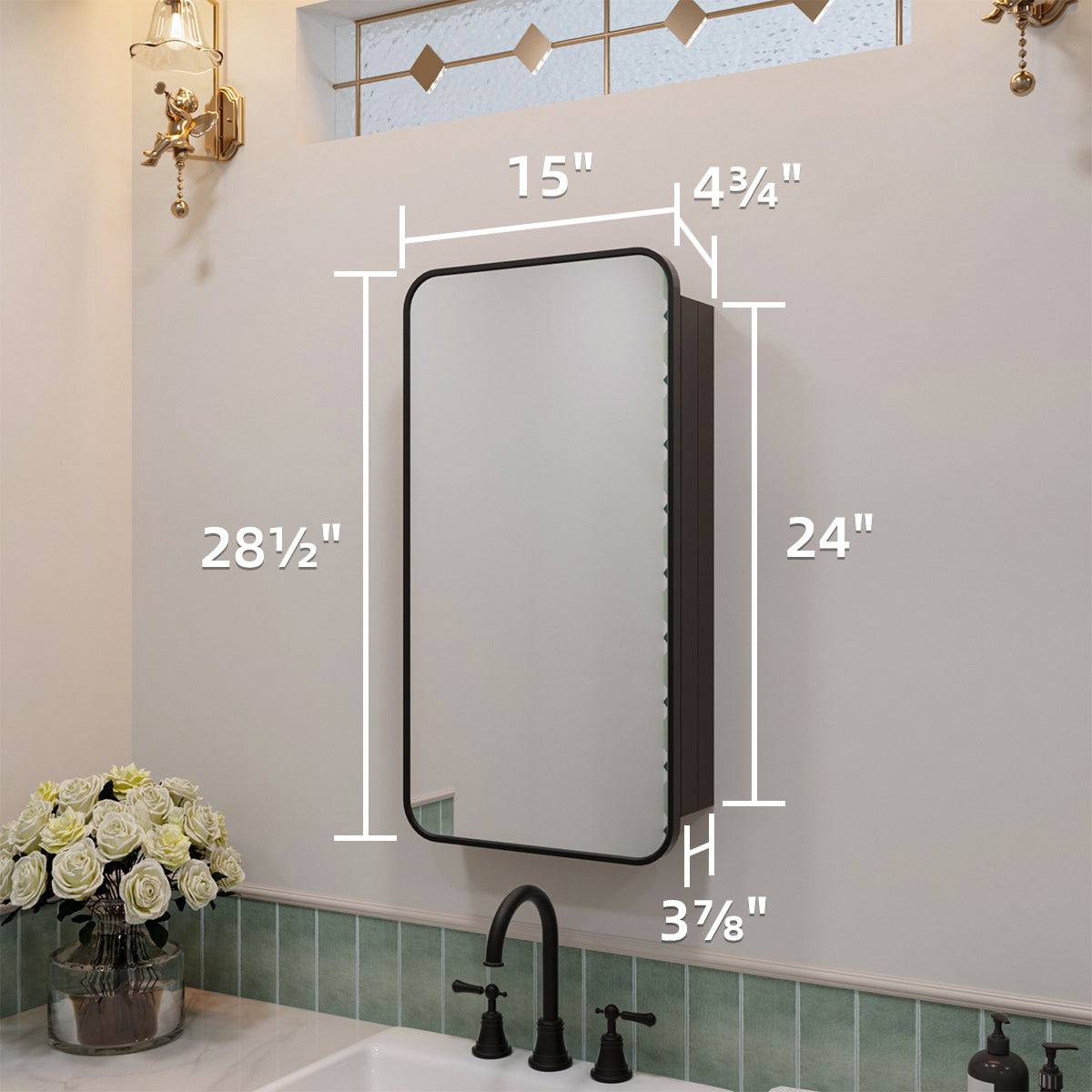 Nivorix NRFM Series Rectangular Aluminum Framed Medicine Cabinet with Mirror 3_75b07068-5f32-40bd-ac3e-584427623f02
