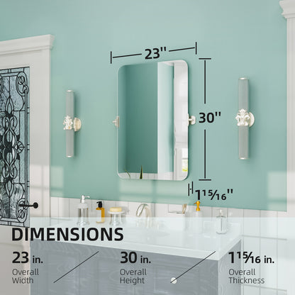 Nivorix NRKT Series Rectangular Framed Tilt Wall Bathroom Vanity Mirror 3_93e56a25-30ab-42d6-bd2f-61bc799b30b6
