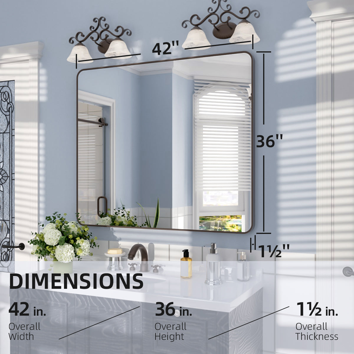 Nivorix NRSM Series Tempered Glass Brushed Nickel Rectangular Framed Wall Bathroom Vanity Mirror 3_ae93e5ff-13f6-46ba-a151-323b0dea62b6