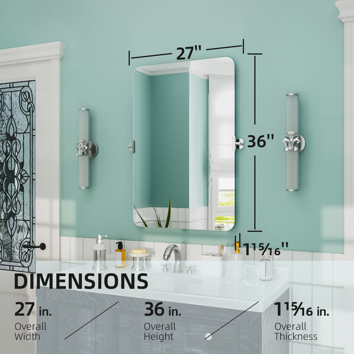 Nivorix NRKT Series Rectangular Framed Tilt Wall Bathroom Vanity Mirror 3_bd88fded-a83b-425f-b905-dd85de91cc28