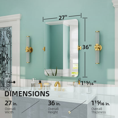 Nivorix NRKT Series Rectangular Framed Tilt Wall Bathroom Vanity Mirror 3_c0da2f20-2a76-4352-978a-aee689d43482